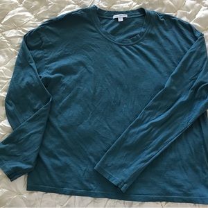 NWOT James Perse Boxy Long Sleeve Tee